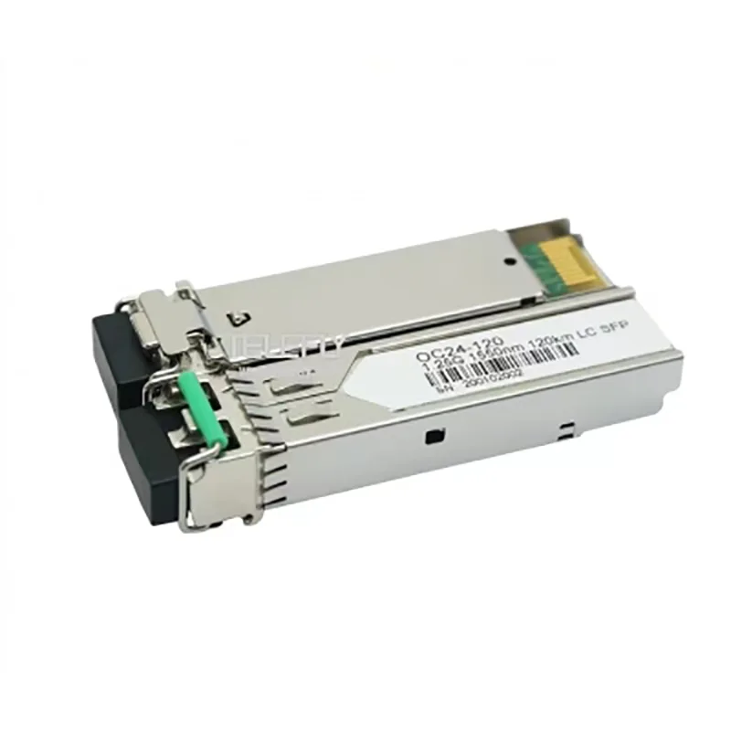 1,25 g CWDM 1550Nm SFP Optisen lähetin -vastaanotin moduuli 120 km