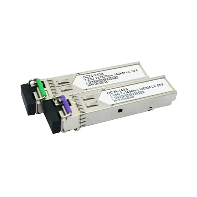 1,25 g SFP: n lähetin -vastaanotin 1490Nm/1550 nm 140 km